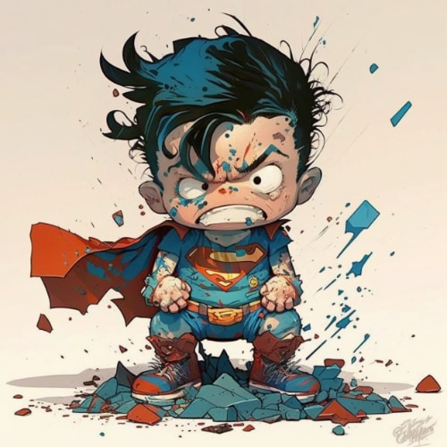 superman-art-style-of-skottie-young