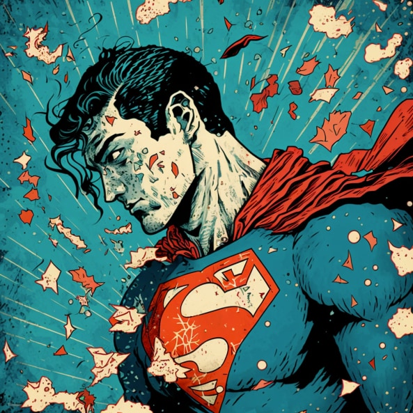 superman-art-style-of-yuko-shimizu