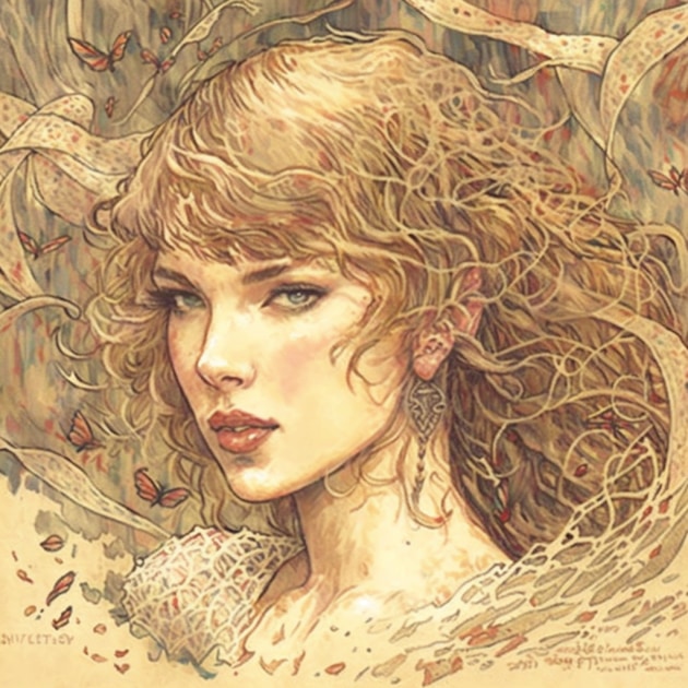 taylor-swift-art-style-of-rebecca-guay