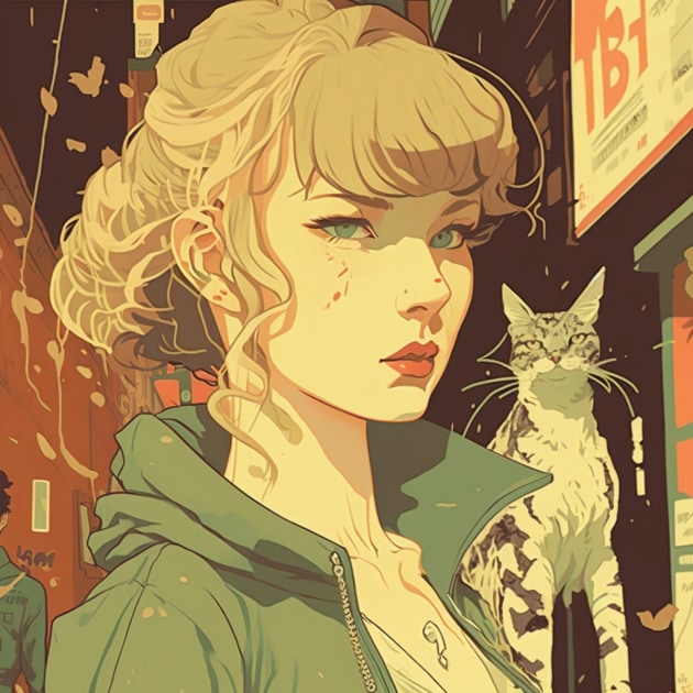 taylor-swift-art-style-of-tomer-hanuka