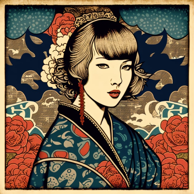 taylor-swift-art-style-of-utagawa-kuniyoshi