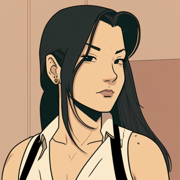 tifa-lockhart-art-style-of-adrian-tomine