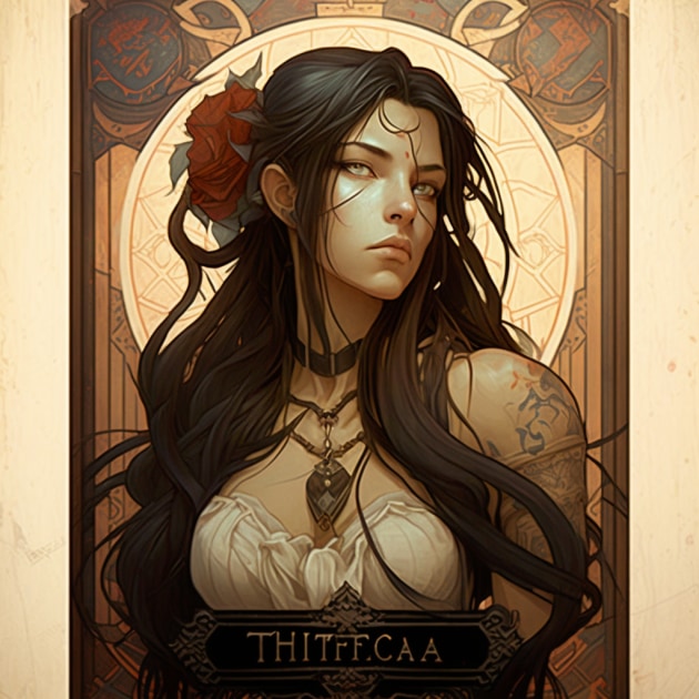 tifa-lockhart-art-style-of-alphonse-mucha