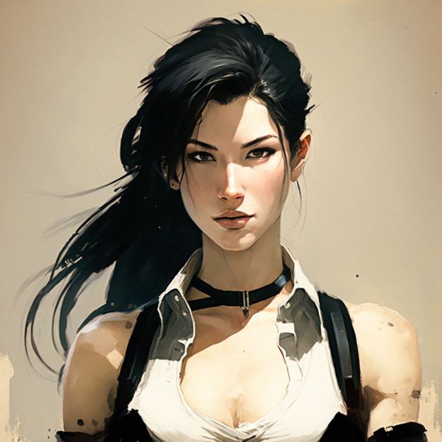 tifa-lockhart-art-style-of-coby-whitmore