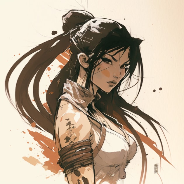 tifa-lockhart-art-style-of-eric-canete