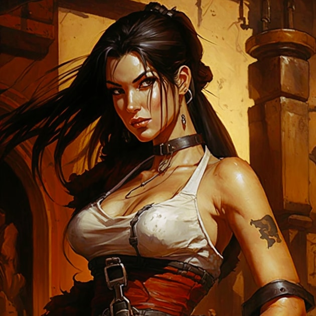 tifa-lockhart-art-style-of-gerald-brom