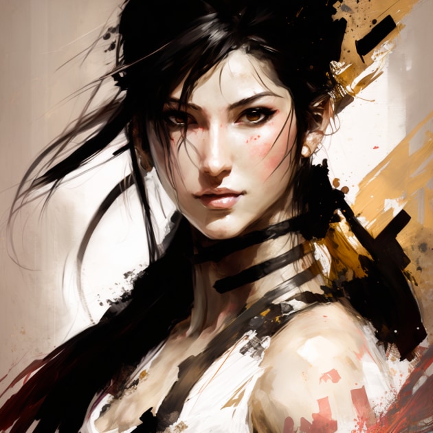 tifa-lockhart-art-style-of-hans-makart