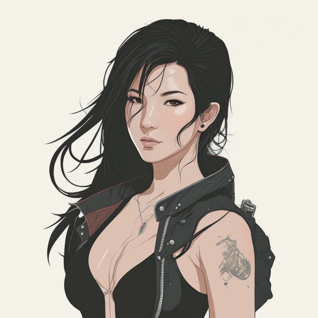 tifa-lockhart-art-style-of-harriet-lee-merrion