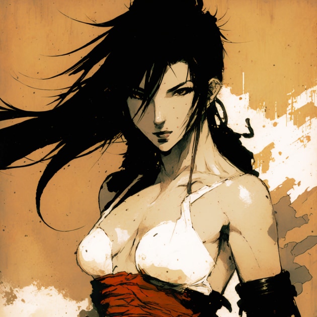 tifa-lockhart-art-style-of-jeffrey-catherine-jones