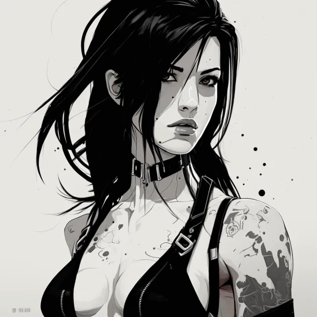 tifa-lockhart-art-style-of-kaethe-butcher