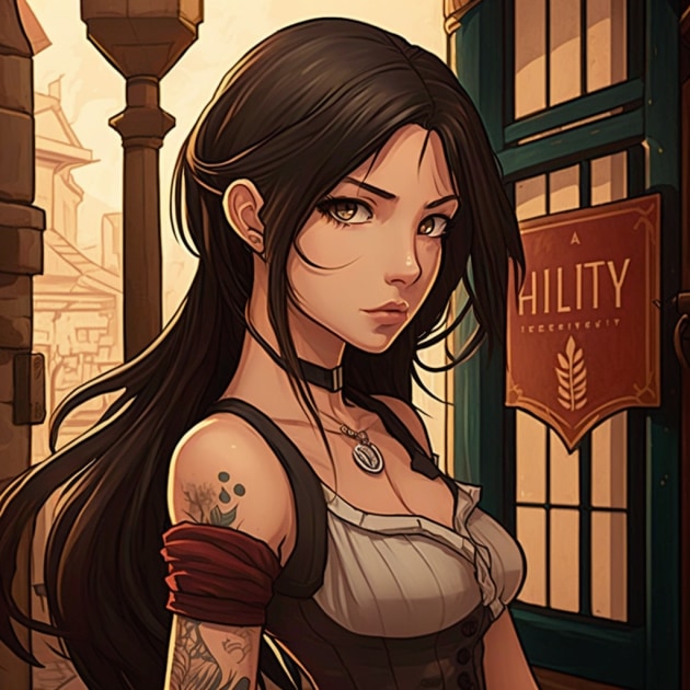 tifa-lockhart-art-style-of-kelly-vivanco