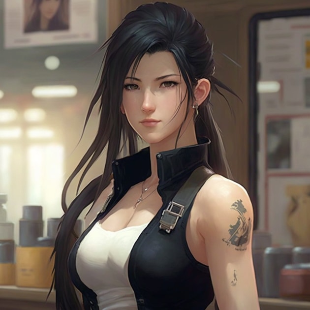 tifa-lockhart-art-style-of-makoto-shinkai