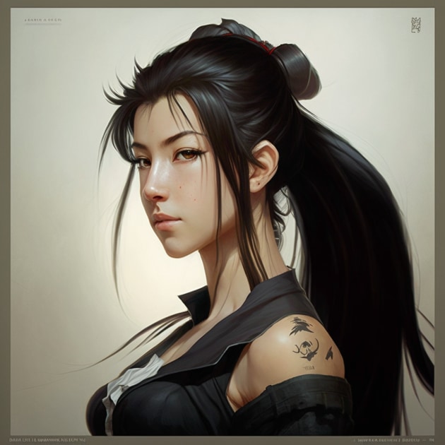 tifa-lockhart-art-style-of-ohara-koson