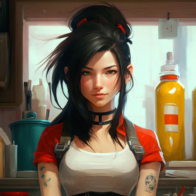 tifa-lockhart-art-style-of-oliver-jeffers