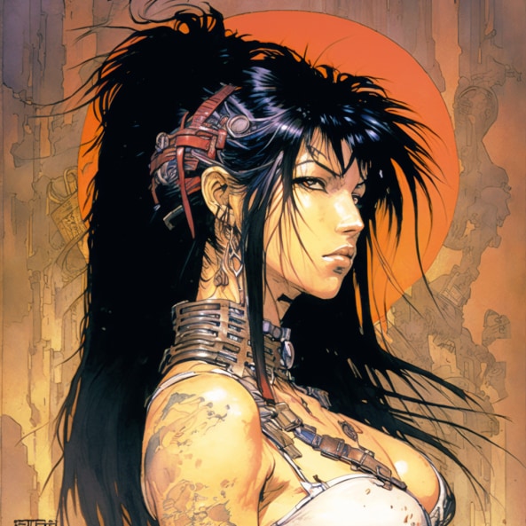 tifa-lockhart-art-style-of-philippe-druillet