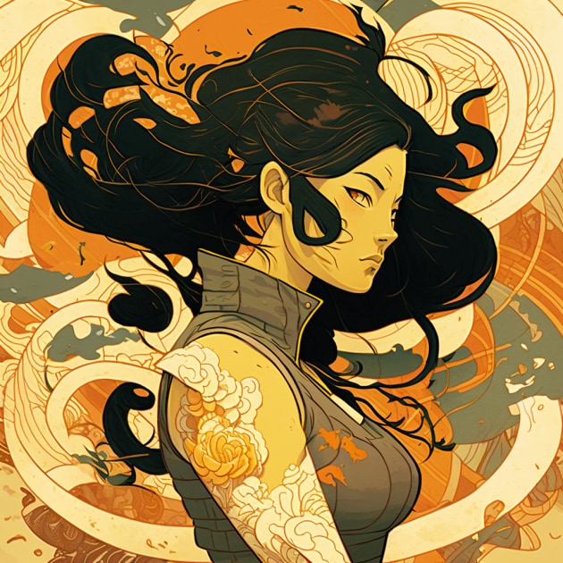 tifa-lockhart-art-style-of-victo-ngai