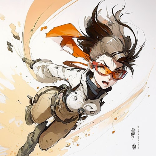 tracer-art-style-of-claire-wendling
