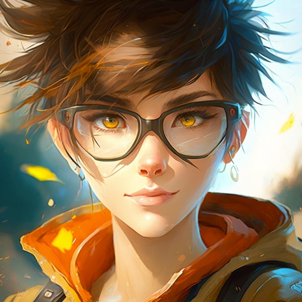 tracer-art-style-of-ilya-kuvshinov