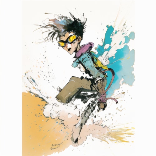tracer-art-style-of-quentin-blake
