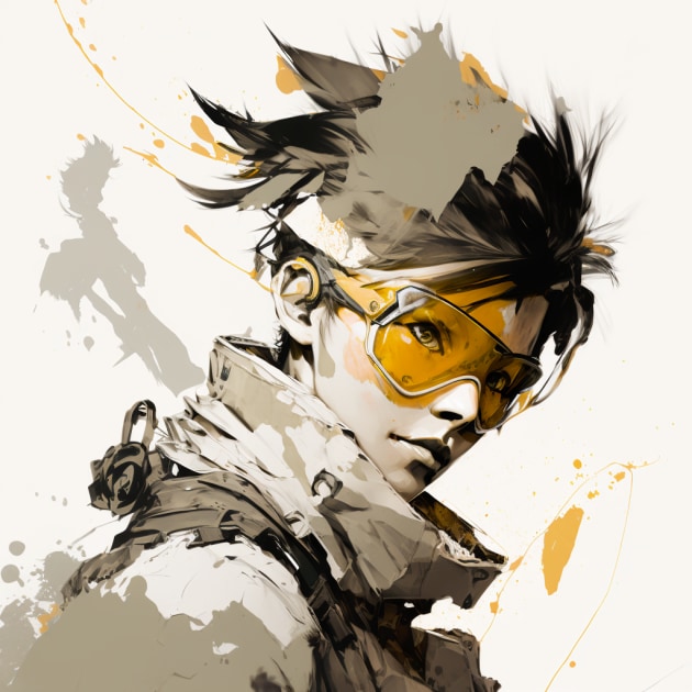 tracer-art-style-of-yoji-shinkawa