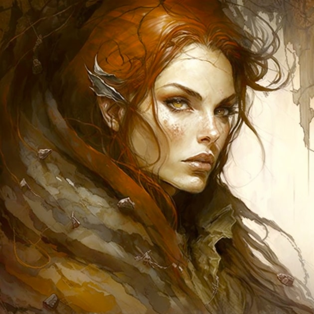 triss-merigold-art-style-of-brian-froud