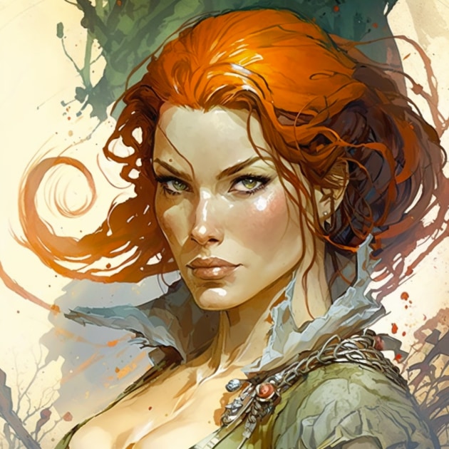 triss-merigold-art-style-of-charles-vess