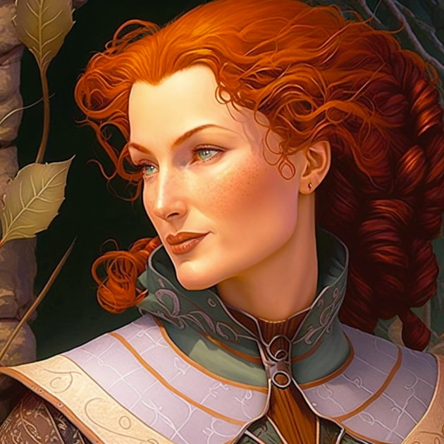 triss-merigold-art-style-of-diane-dillon