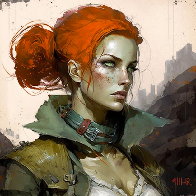 triss-merigold-art-style-of-enki-bilal