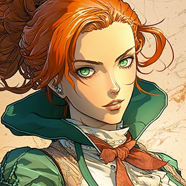 triss-merigold-art-style-of-hirohiko-araki