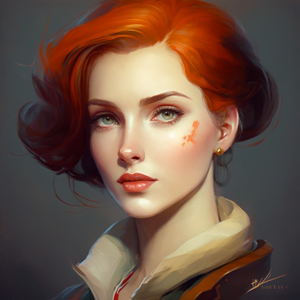 triss-merigold-art-style-of-ilya-kuvshinov