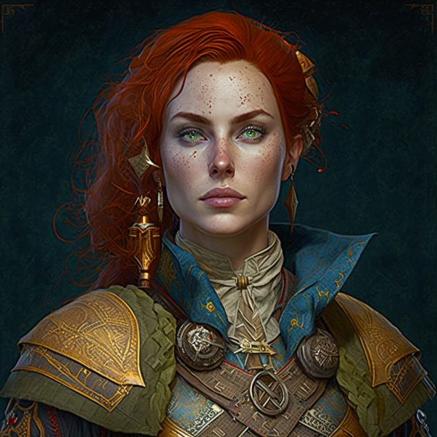 triss-merigold-art-style-of-james-christensen