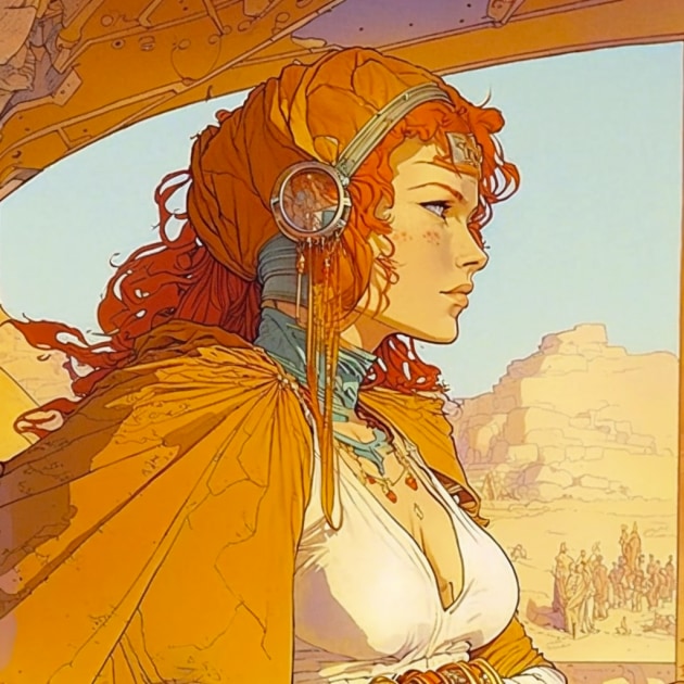 triss-merigold-art-style-of-jean-giraud