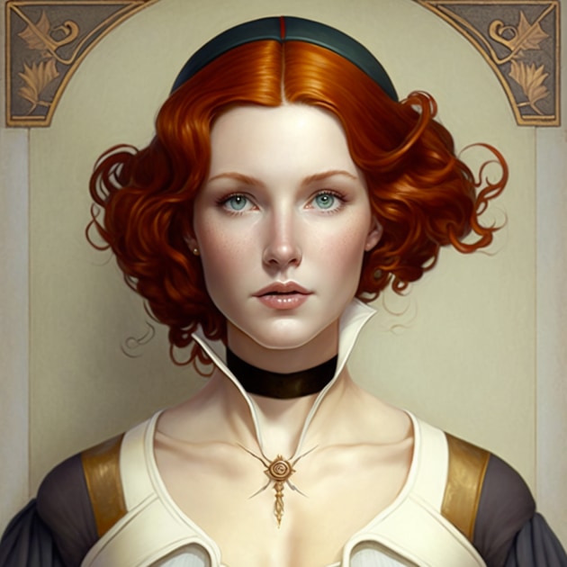 triss-merigold-art-style-of-michael-parkes