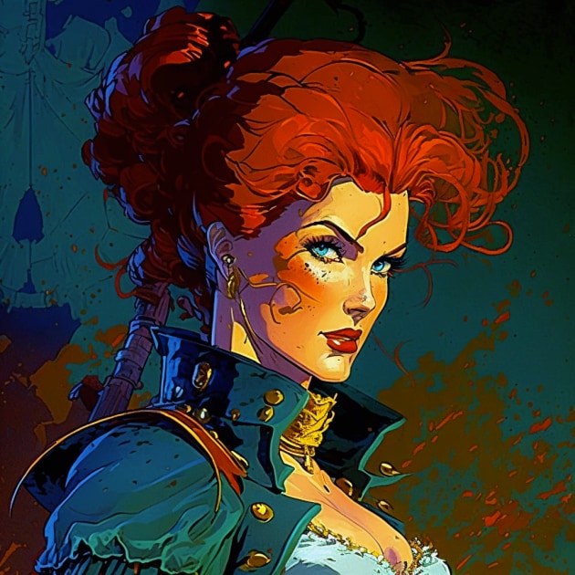 triss-merigold-art-style-of-ralph-bakshi