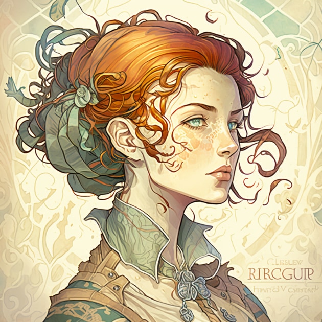 triss-merigold-art-style-of-rebecca-guay