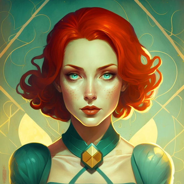 triss-merigold-art-style-of-tara-mcpherson