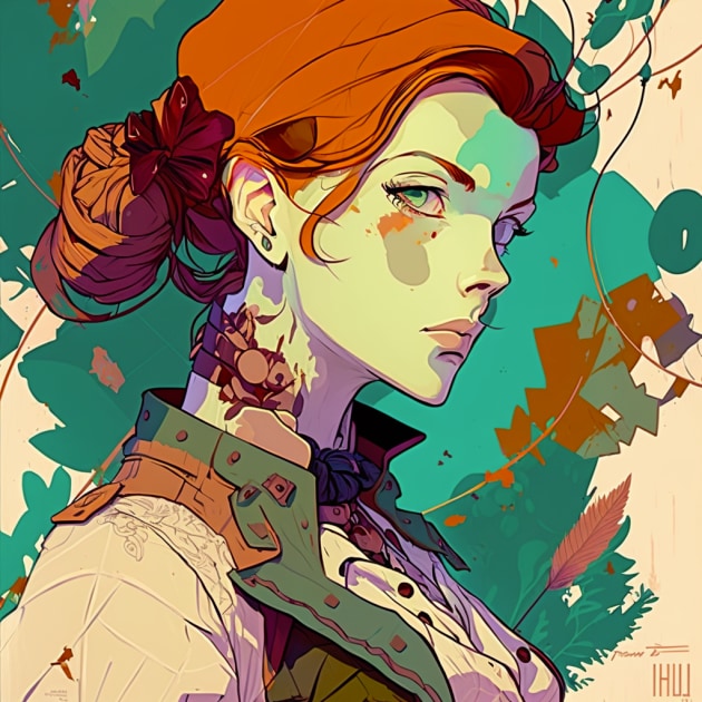 triss-merigold-art-style-of-tomer-hanuka