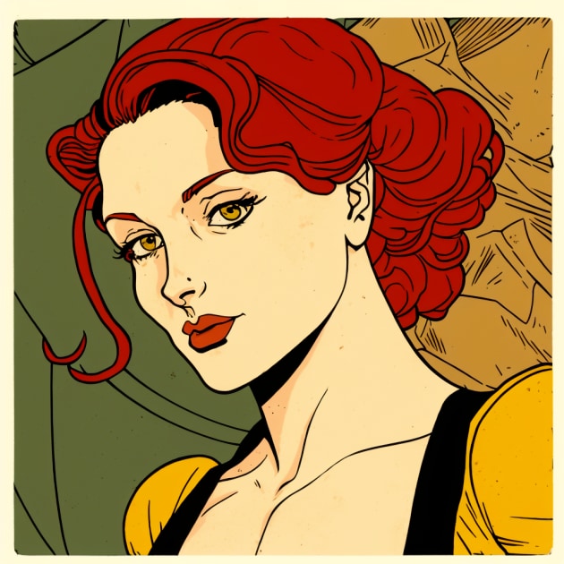 triss-merigold-art-style-of-toshio-saeki