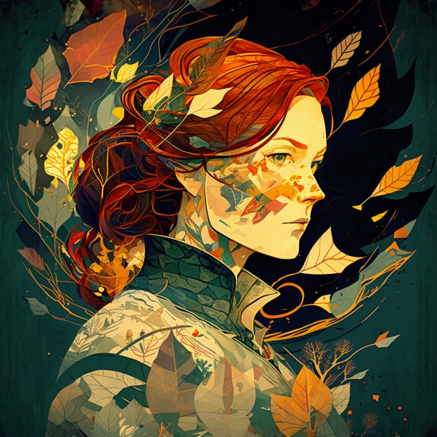 triss-merigold-art-style-of-victo-ngai