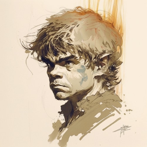 tyrion-lannister-art-style-of-claire-wendling