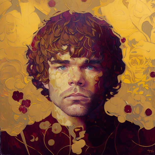 tyrion-lannister-art-style-of-gustav-klimt