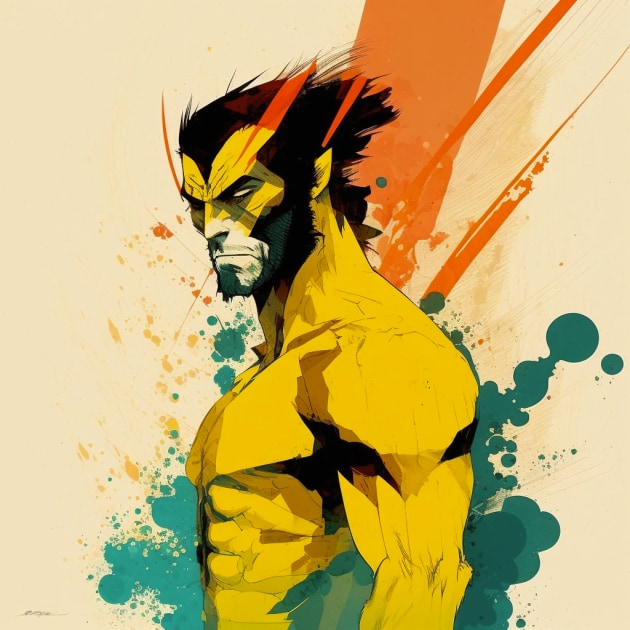 wolverine-art-style-of-conrad-roset