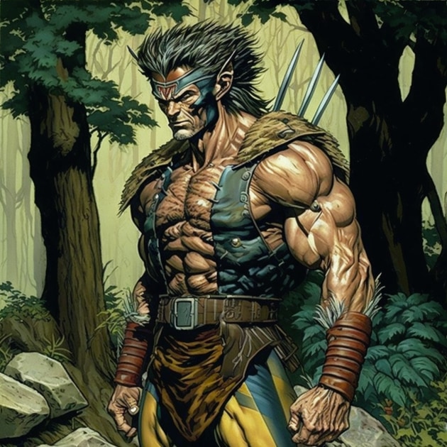 wolverine-art-style-of-larry-elmore