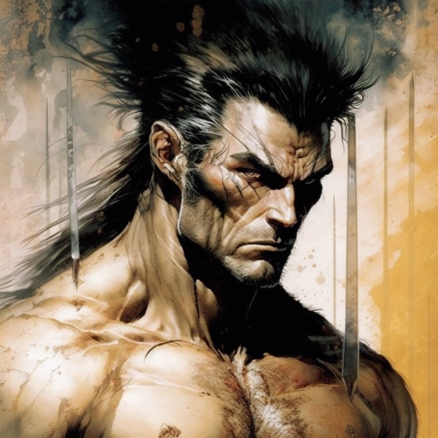 wolverine-art-style-of-luis-royo