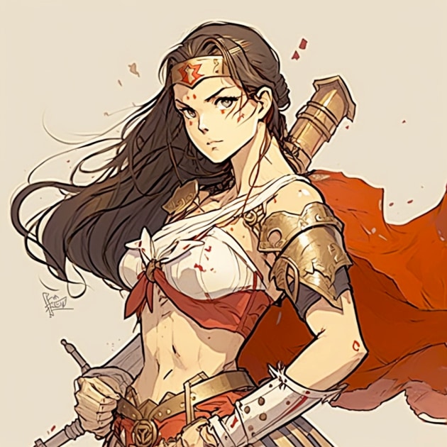 wonder-woman-art-style-of-akihiko-yoshida