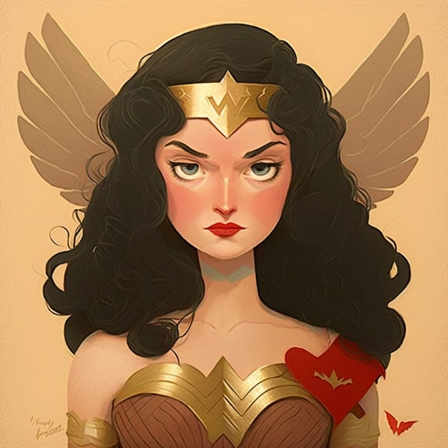 wonder-woman-art-style-of-amy-earles