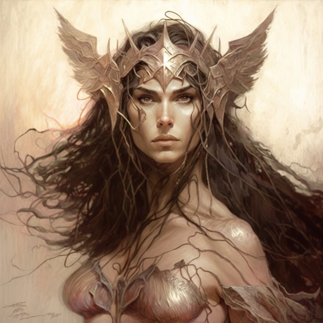 wonder-woman-art-style-of-brian-froud