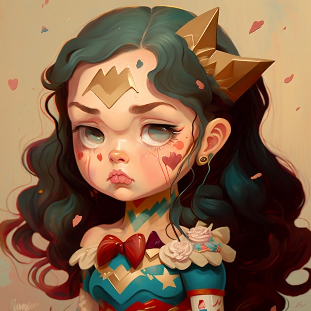 wonder-woman-art-style-of-hikari-shimoda