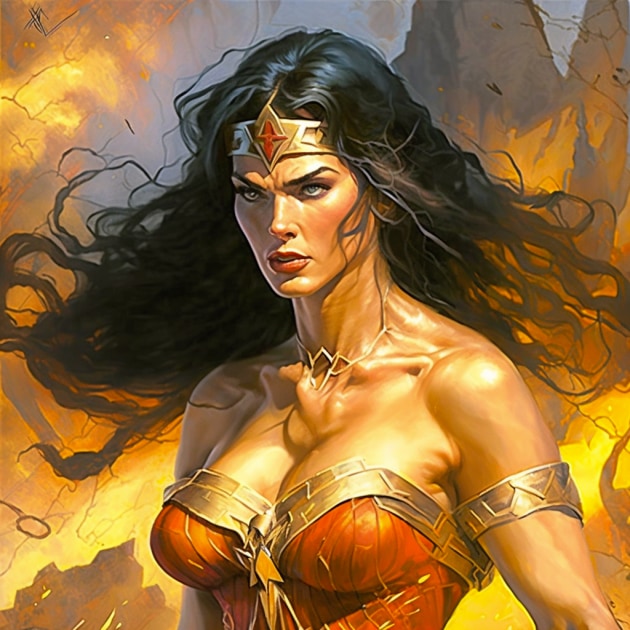 wonder-woman-art-style-of-jeff-easley