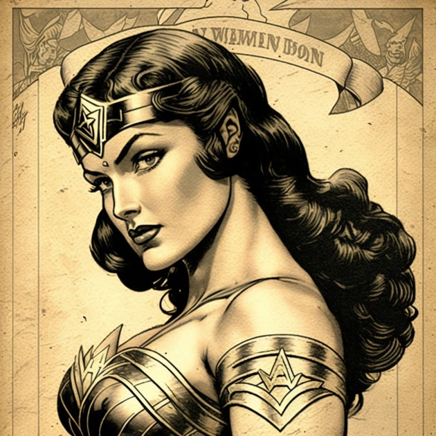 wonder-woman-art-style-of-john-tenniel